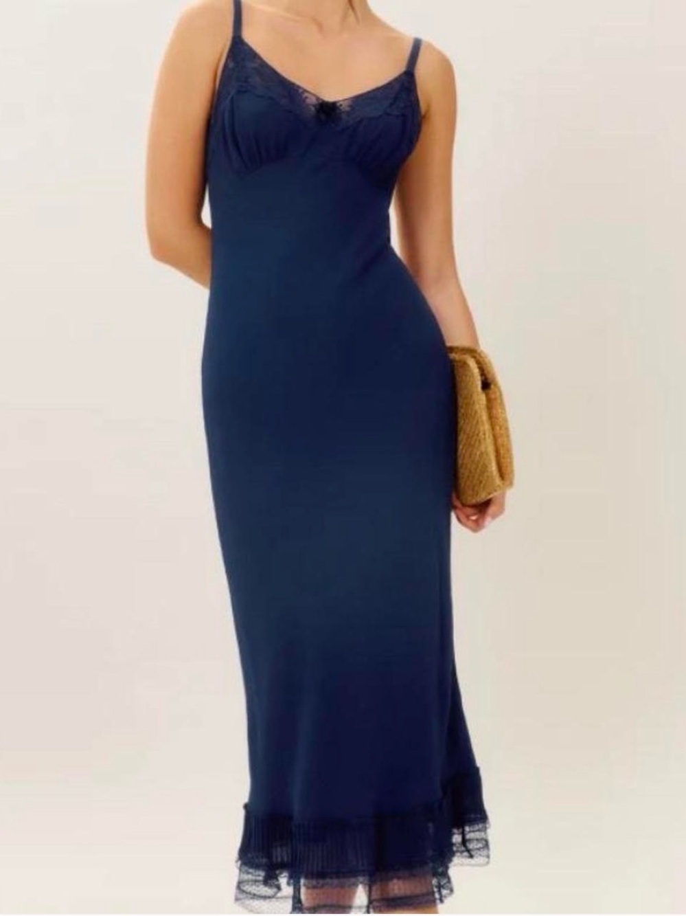 Reformation Audrina Dress in Danube